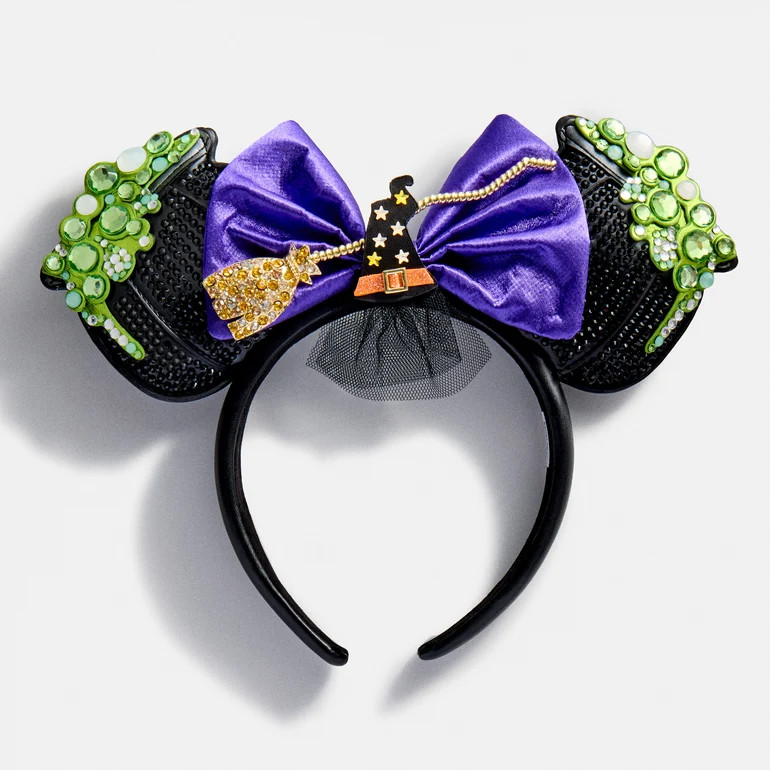 Disney Minnie Mouse Witch Halloween Ears Headband | BaubleBar