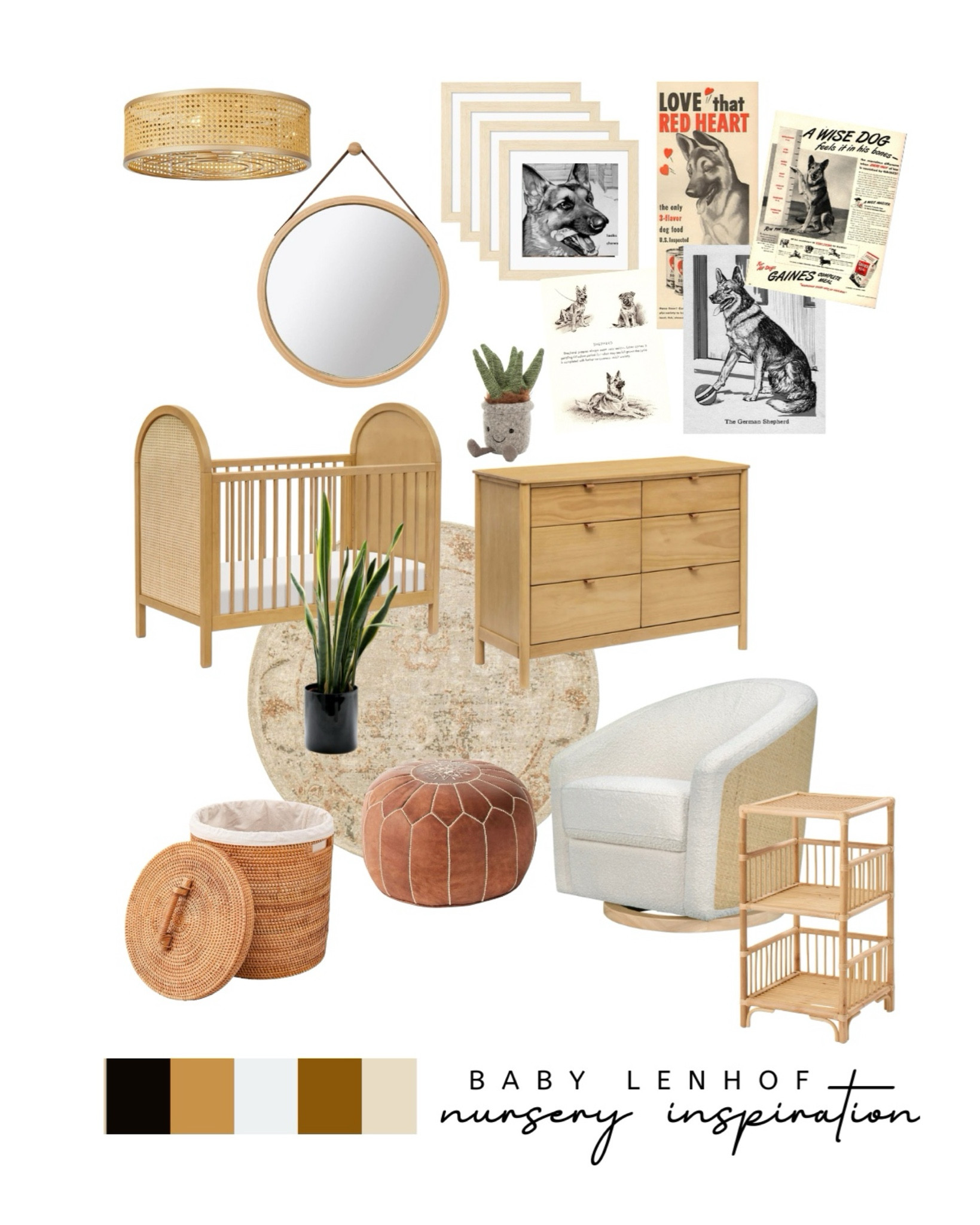 The cutest nursery inspiration board for our baby!! #nurserydecor #nurseryideas #neutralnursery #babynursery 

#LTKBaby