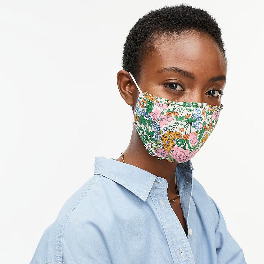 Pack-of-two nonmedical face masks in Liberty® florals | J.Crew US