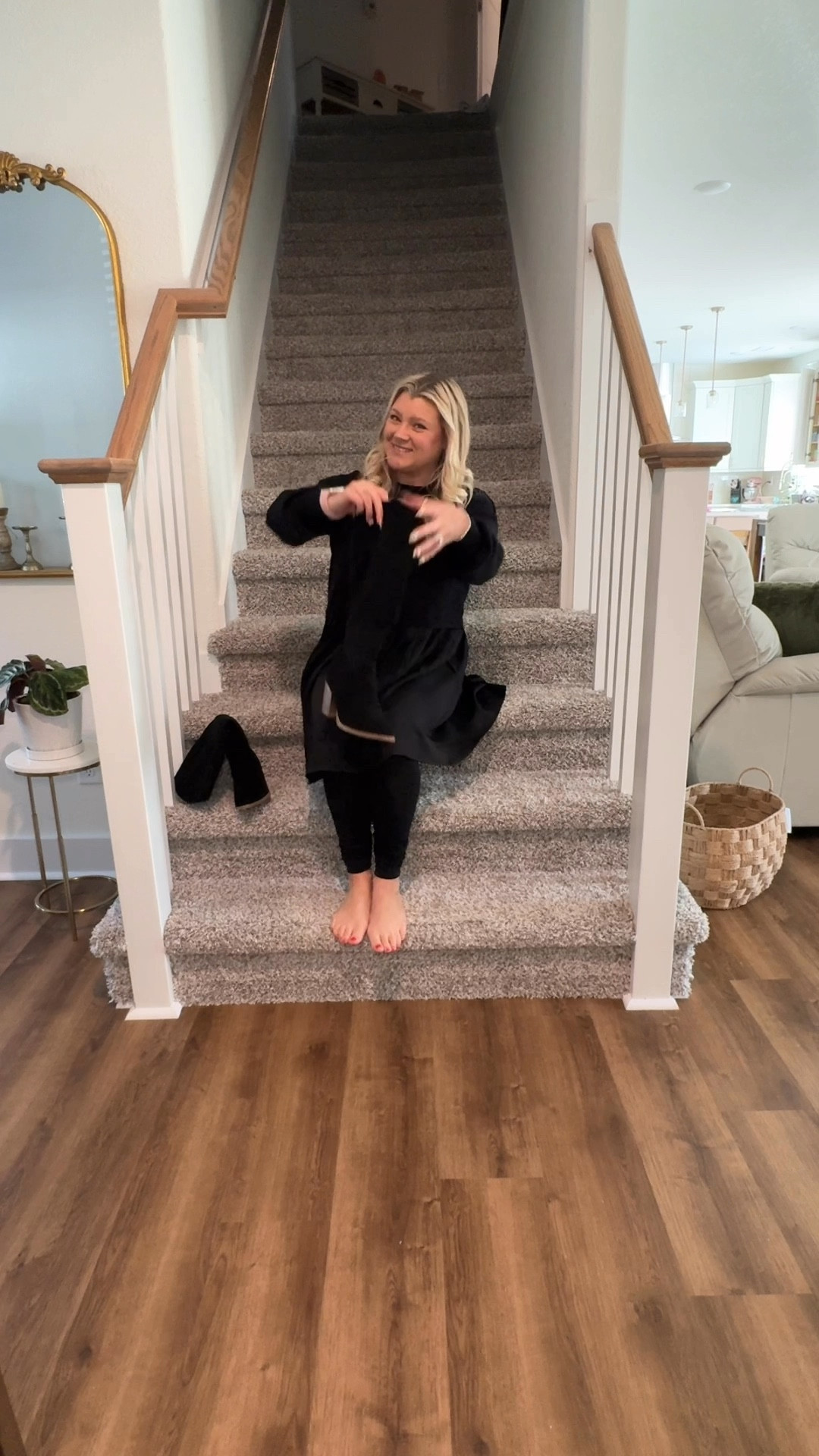 All-black everything—my latest Amazon find is sleek, chic, and exactly what I needed. I have another color in this dress too! 🖤✨ Who else can’t resist the power of black? #StyleGoals #AmazonFinds #AllBlackEverything #SleekAndChic #AmazonStyle #ModernMinimalist

#LTKWorkwear #LTKShoeCrush