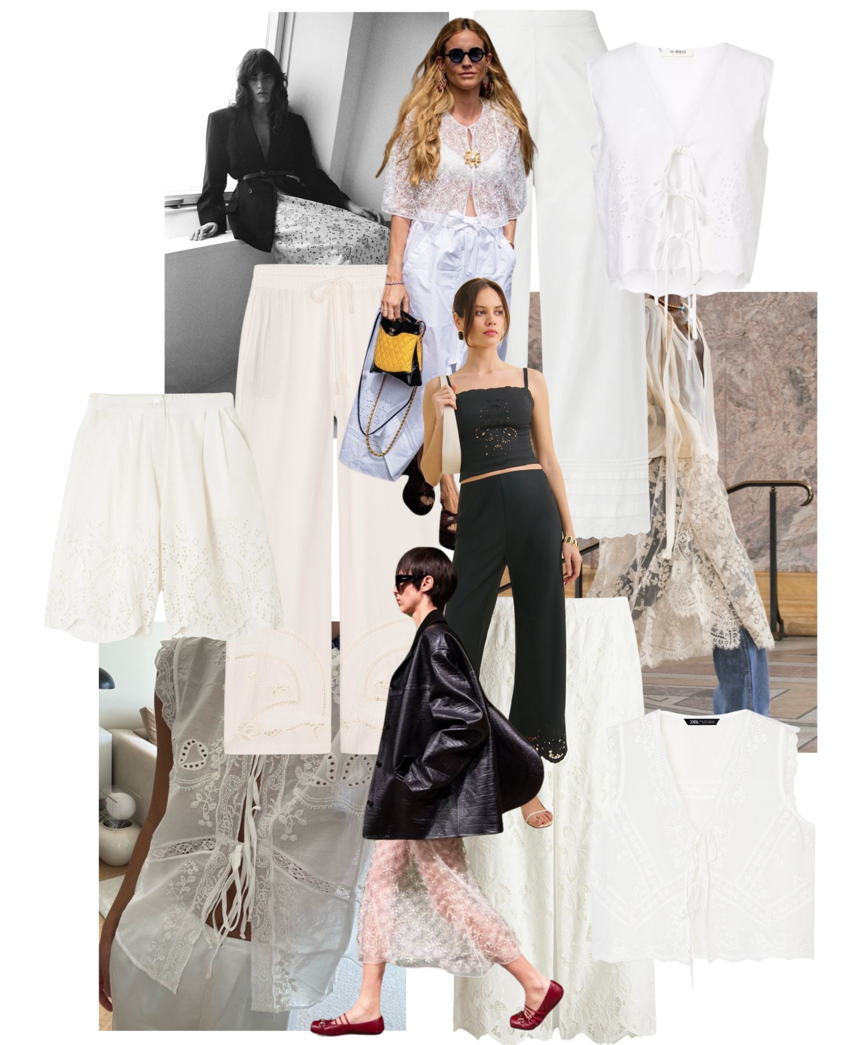 Embroidered Edit 

Set | lace  | summer | spring | street style | Zara| 

#LTKsummer #LTKuk #LTKspring