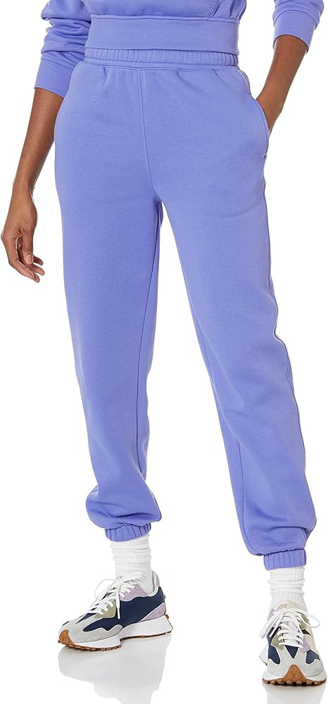 Amazon Essentials Womens Relaxed High Waist Joggers (Available in Plus Size) | Amazon (US)