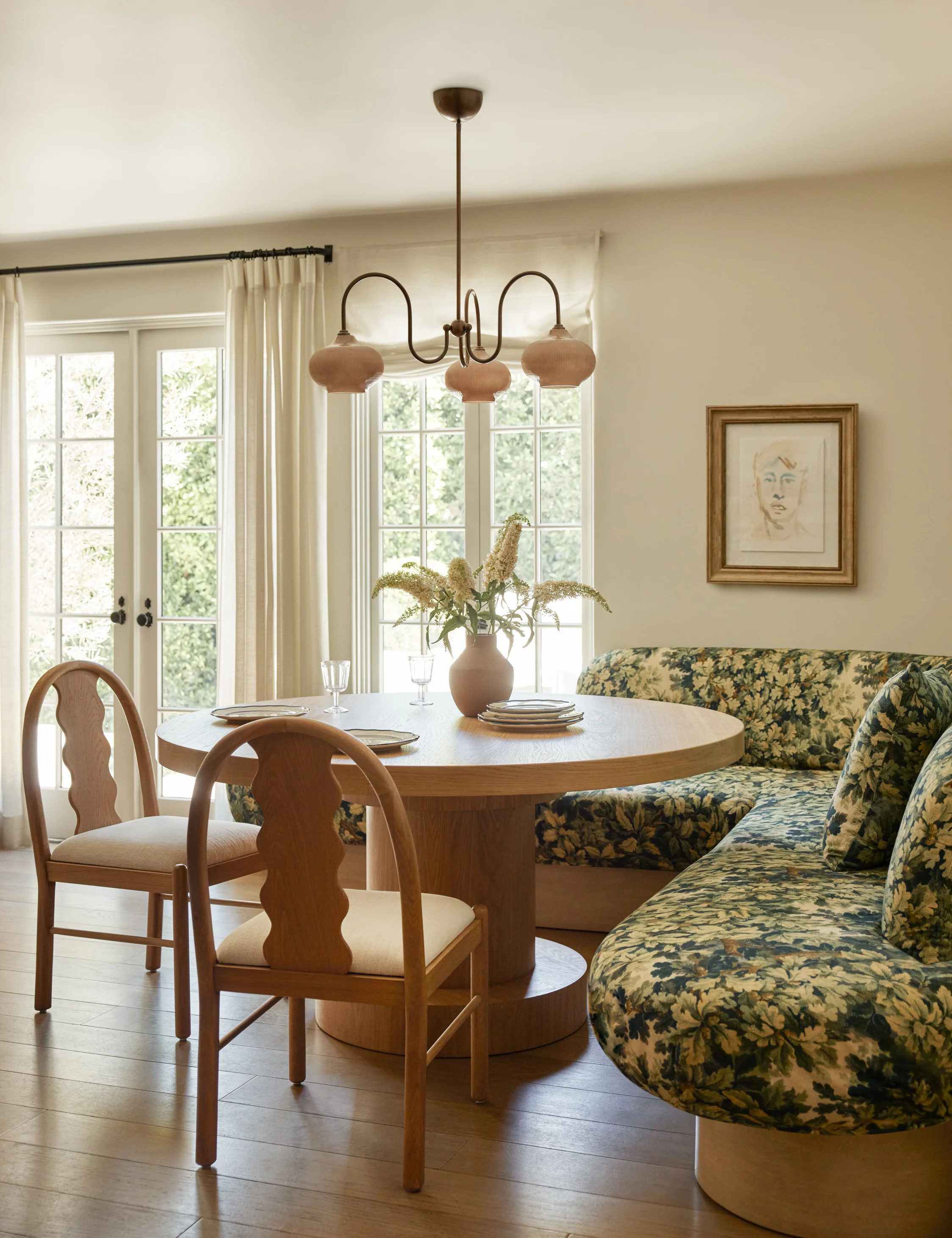 Karine Round Dining Table | Lulu and Georgia 
