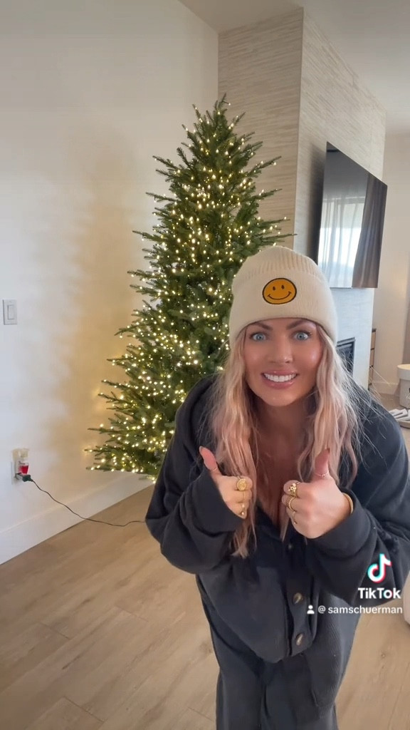 This tree is $349 and absolutely worth every penny. It’s so easy to set up. No fluffing or anything. There’s a ton of different setting for lights so you can have it colorful or just the nice warm twinkle lights twinkle ✨ It’s stunning! 

I got the 7 1/2 but they have a 9 ft too. 



#LTKhome #LTKSeasonal #LTKHoliday