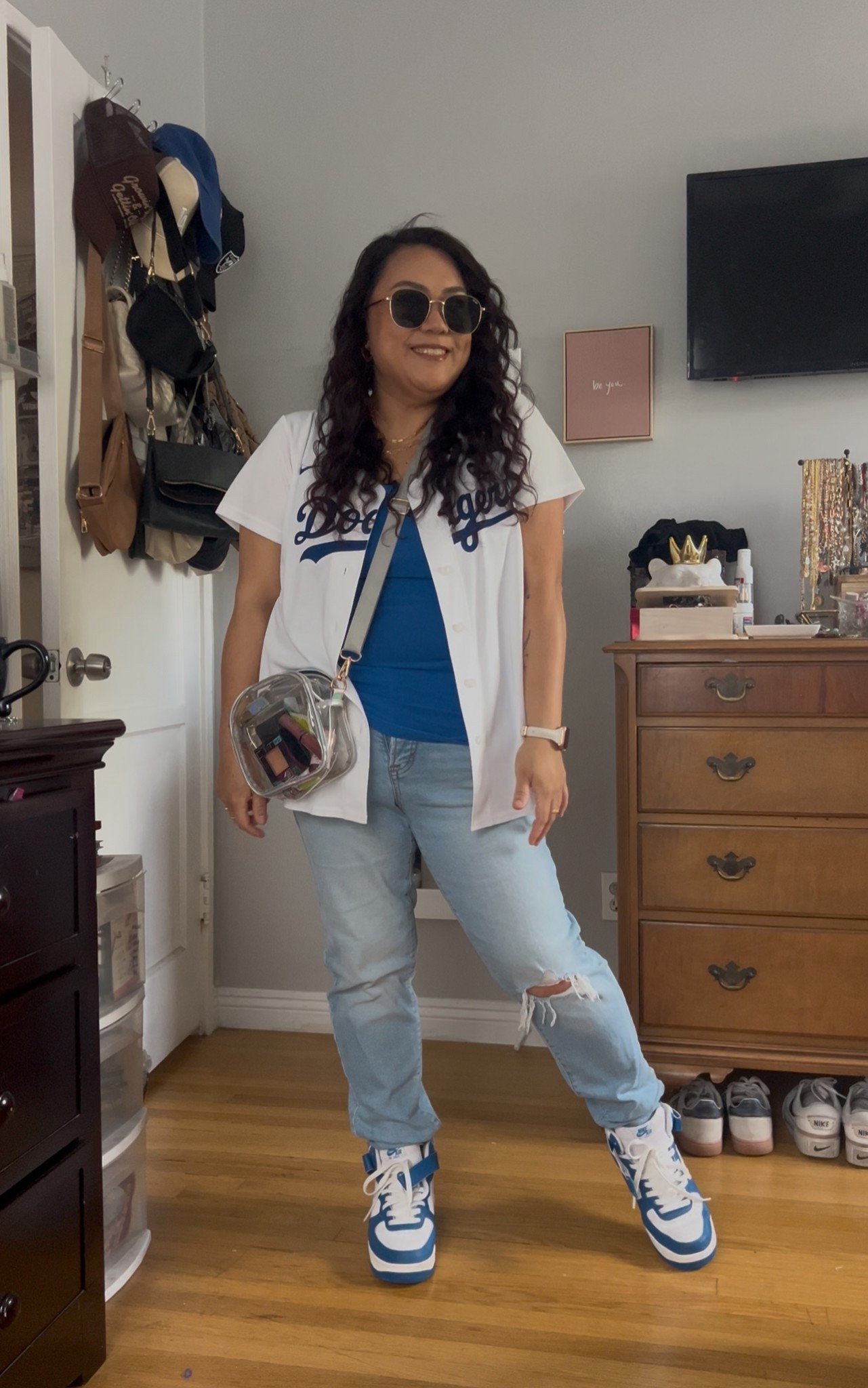 GRWM for a visit to Dodger Stadium! 

#LTKActive #LTKPlusSize #LTKMidsize