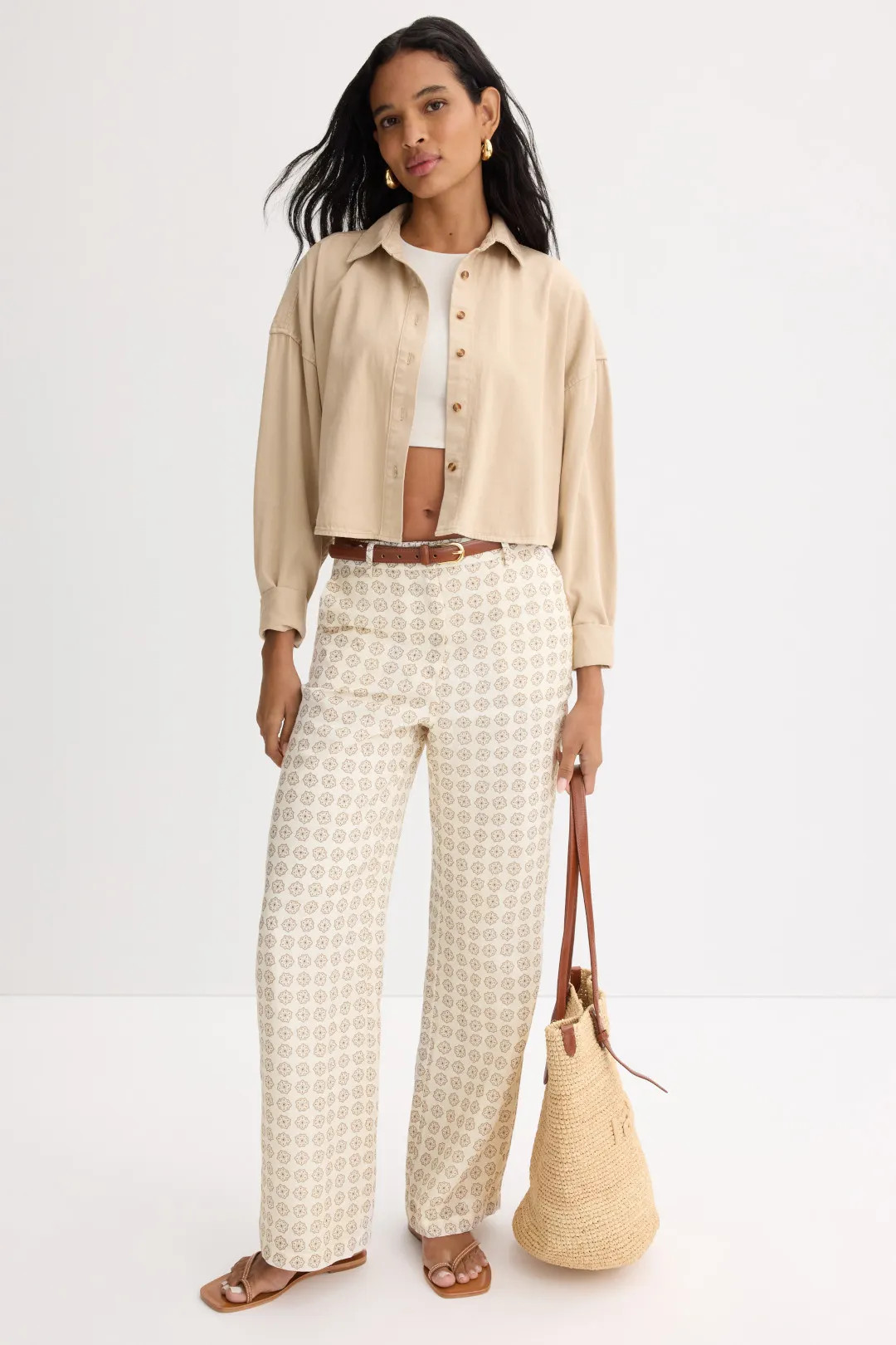 Ted Baker London High Waisted Structured Pants | Rent the Runway