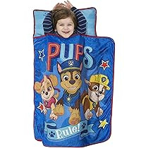 Paw Patrol We're a Team Nap-Mat Set\u2013 Quilted Nap Mat with Built-in Pillow and Plush Blanket ... | Amazon (US)