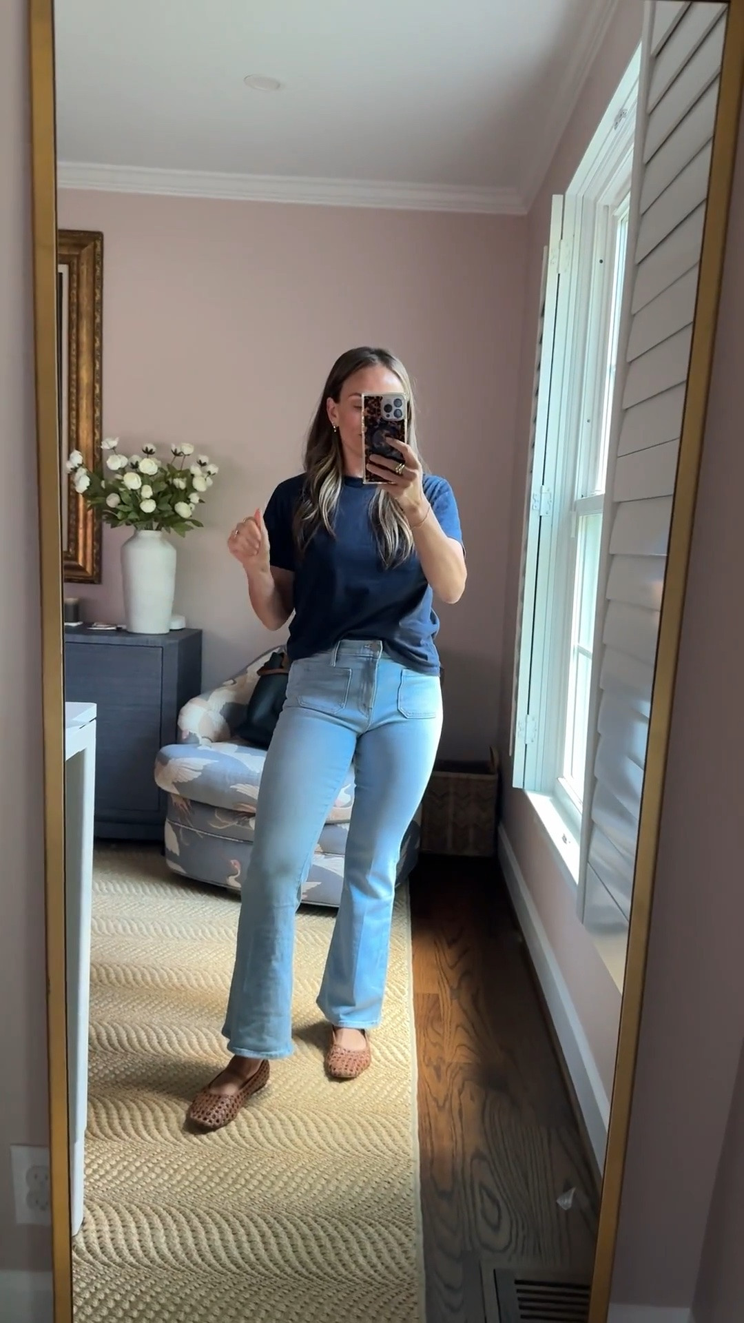I went up a full size- you may want to go up 2 sizes. I wear a 27 in these. Included again in the Nordstrom Sale! 

 #LTKOver40 #LTKPetite #LTKootd