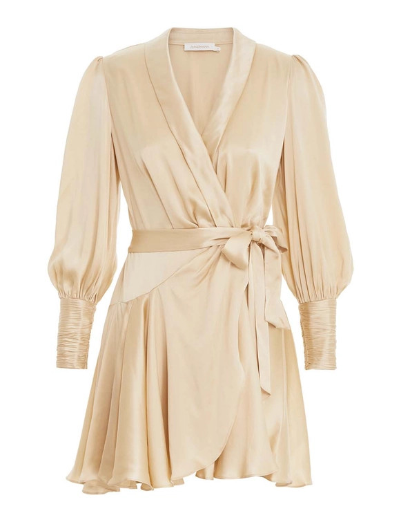 Silk Wrap Mini Dress | ZIMMERMANN (APAC)