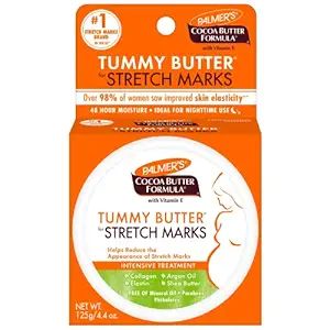 Palmer's Cocoa Butter Formula Tummy Butter Balm for Stretch Marks and Pregnancy Skin Care, 4.4 Ou... | Amazon (US)