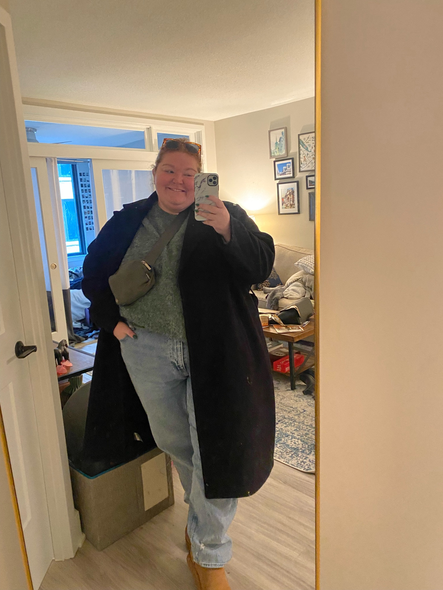 This green sweater is getting its WORK in this week! I wish Old Navy had brought this coat back this season because it is the perfect closet staple, but I’ve linked some other similar options for y’all.

#winterstyle
#plussizewinterstyle
#plussizecoat

#LTKSeasonal #LTKcurves #LTKstyletip