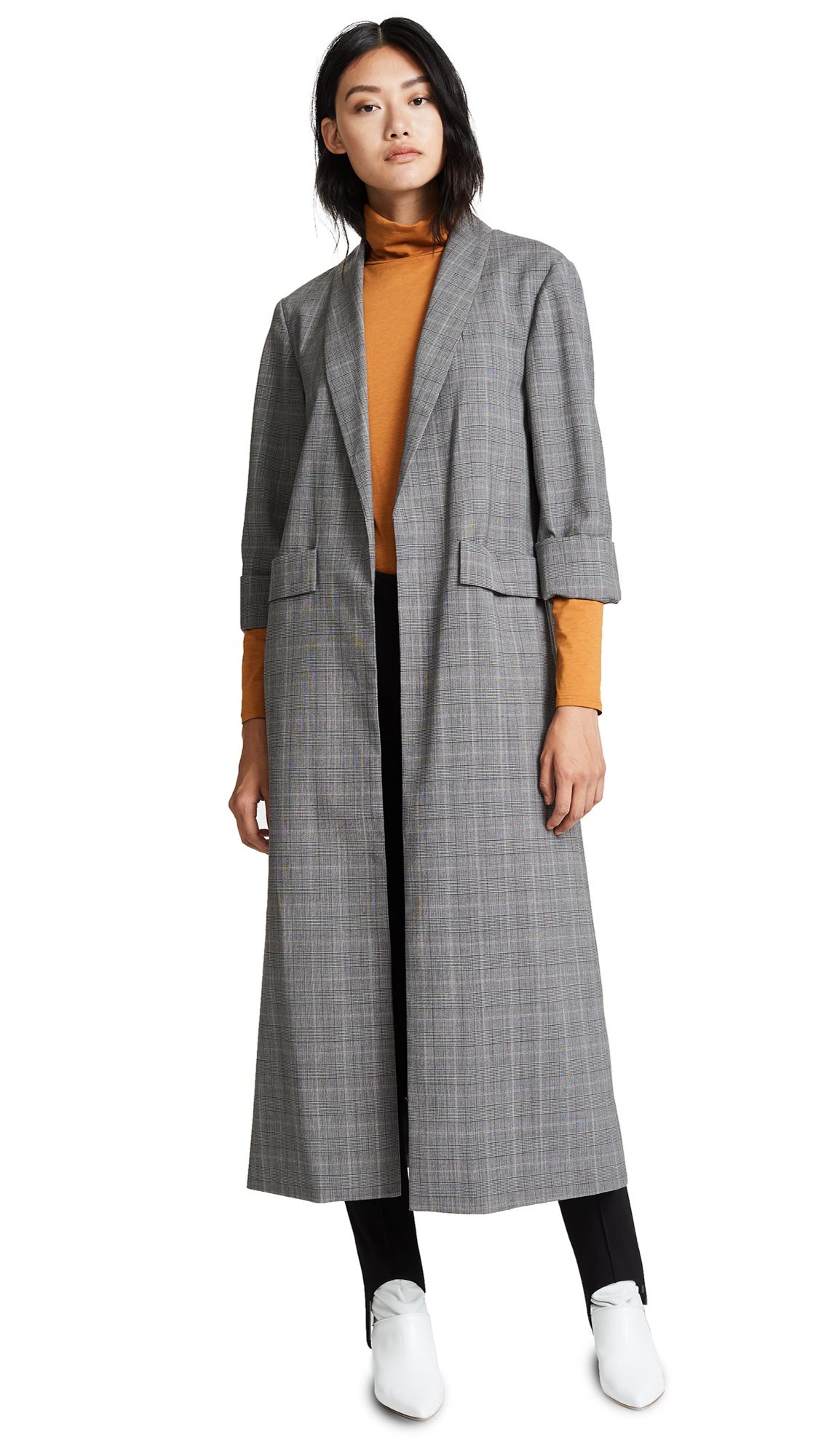 alice + olivia Angela Long Coat | Shopbop