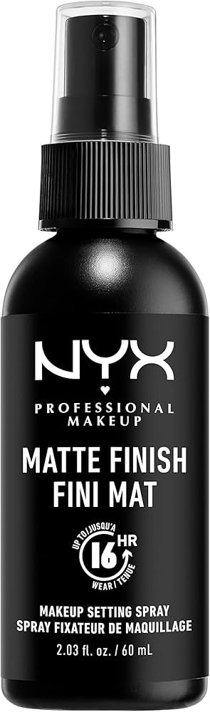 NYX PROFESSIONAL MAKEUP Makeup Setting Spray, Matte Setting Spray for 16HR Make Up Wear | Amazon (US)
