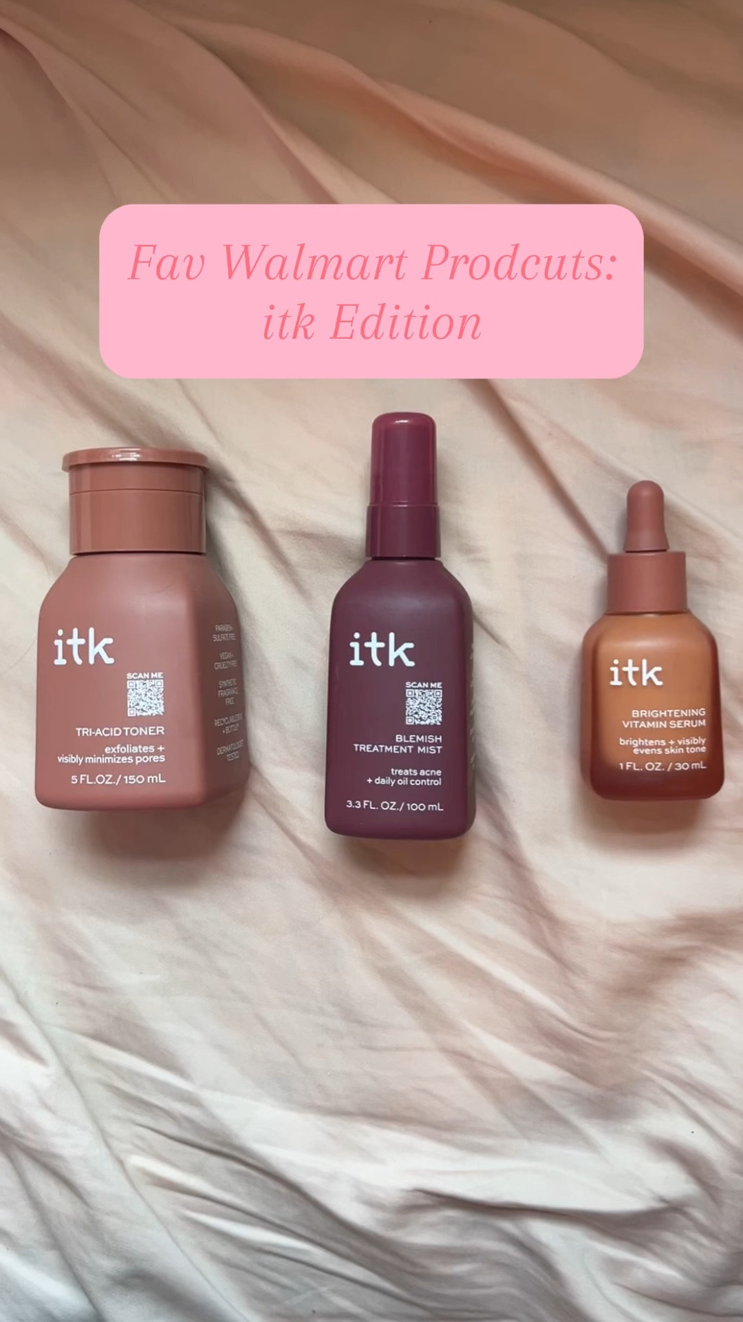 I SWEAR by these itk skincare products! They do exactly what they say and are in my daily routine. Shop them exclusively on sale at Walmart now!

#LTKSummerSales #LTKBeauty #LTKSaleAlert