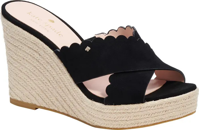 kate spade new york tegan wedge sandal | Nordstromrack | Nordstrom Rack