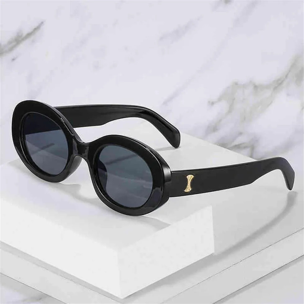 Sunglasses 2022 Racing L Arc De Triomphe Sunglasses Macarone Mist Blue Small Frame Women275h From... | DHGate