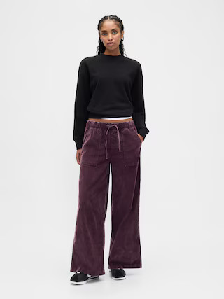 Mid Rise Corduroy Baggy Pants | Gap (US)