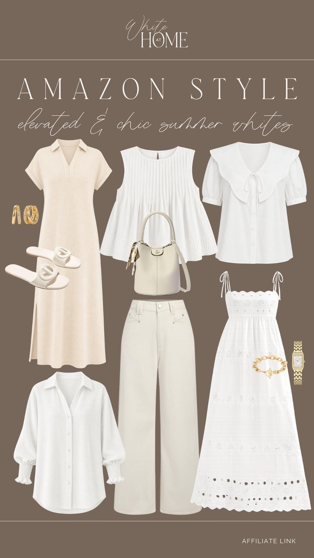 The prettiest and most chic summer whites from Amazon! Everything from tanks to tees, denim, dresses, and accessories. Affordable and elevated!

#LTKSeasonal #LTKootd #LTKgrwm