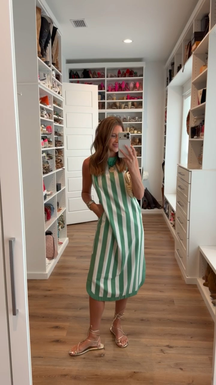 In a small dress, necklace, sandals and accessories - fits tts.

#LTKootd #LTKgrwm #LTKSeasonal