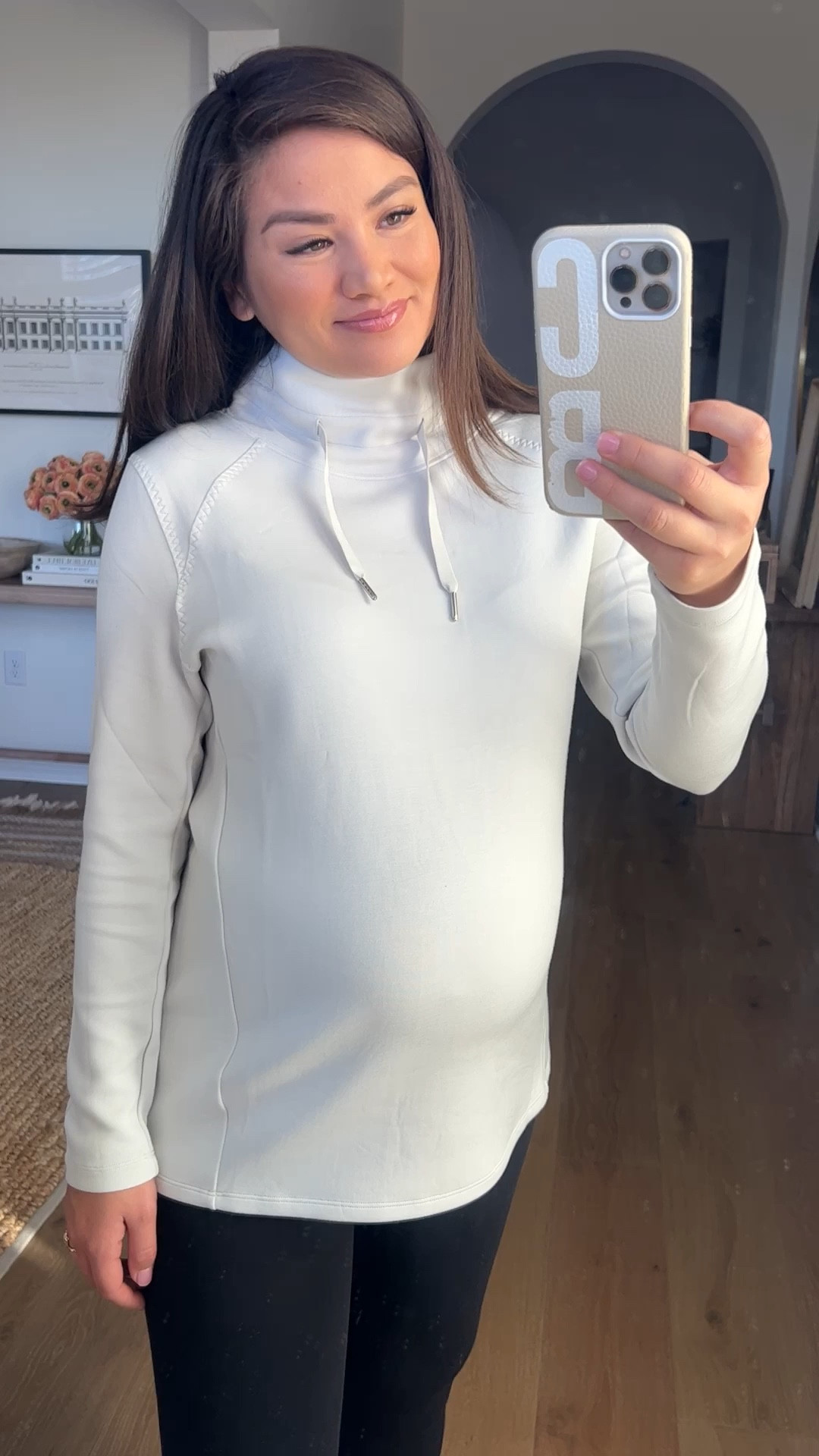 My favorite Spanx sweatshirt! Comes in multiple colors and also now comes in a Crew neck hoodie!

#LTKFind #LTKfit #LTKstyletip