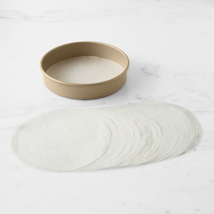 Williams Sonoma Pre Cut Parchment Paper 9" Rounds Set of 50 | Williams-Sonoma
