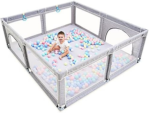 Baby Playpen,Playpens for Babies, Extra Large Playpen for Toddlers,Kids Safety Play Center Yard w... | Amazon (US)