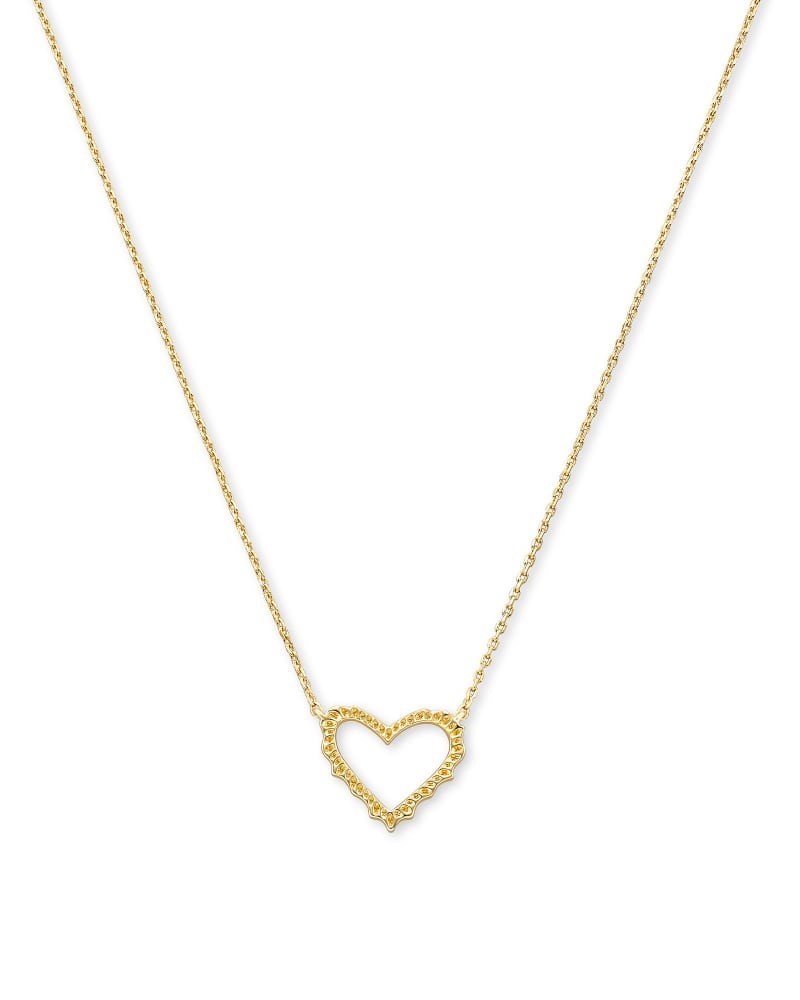 Sophee Heart Small Pendant Necklace in Gold | Kendra Scott
