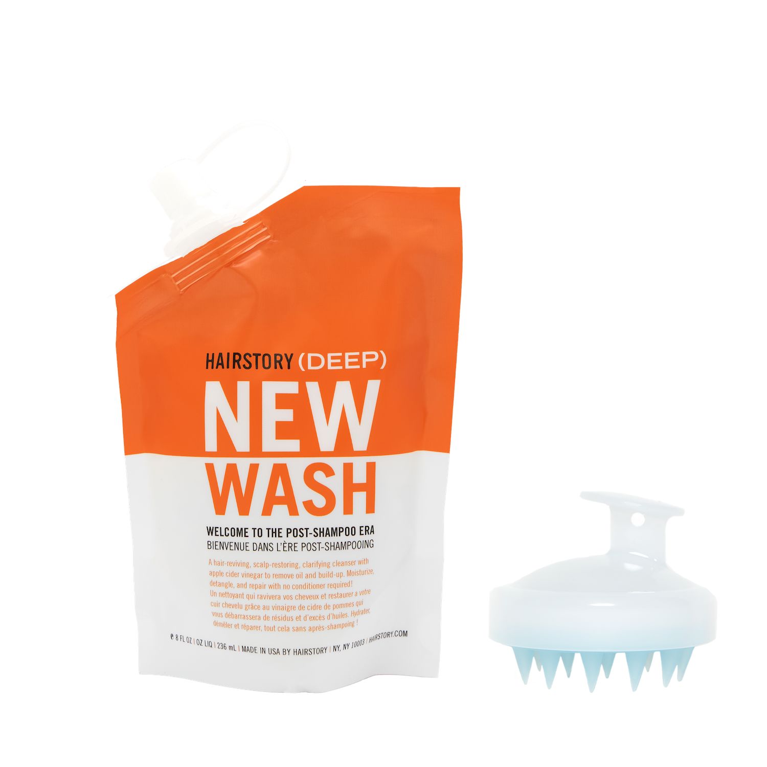 Deep Cleaning Shampoo Alternative - New Wash Deep | Hairstory | HairstoryStudio