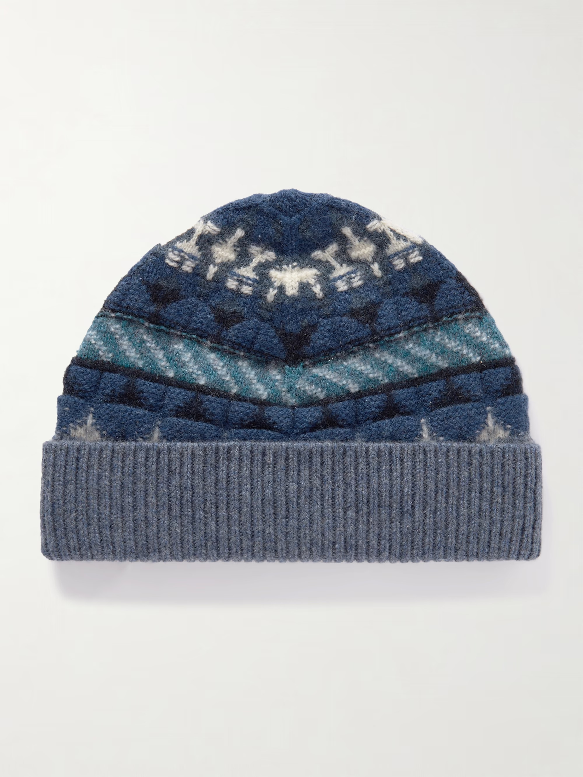 Noel jacquard-knit cashmere beanie | NET-A-PORTER (US)