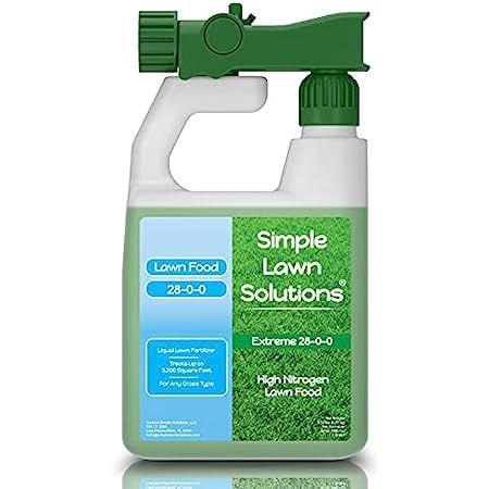 Advanced 16-4-8 Balanced NPK - Lawn Food Quality Liquid Fertilizer - Spring & Summer Concentrated Sp | Amazon (US)