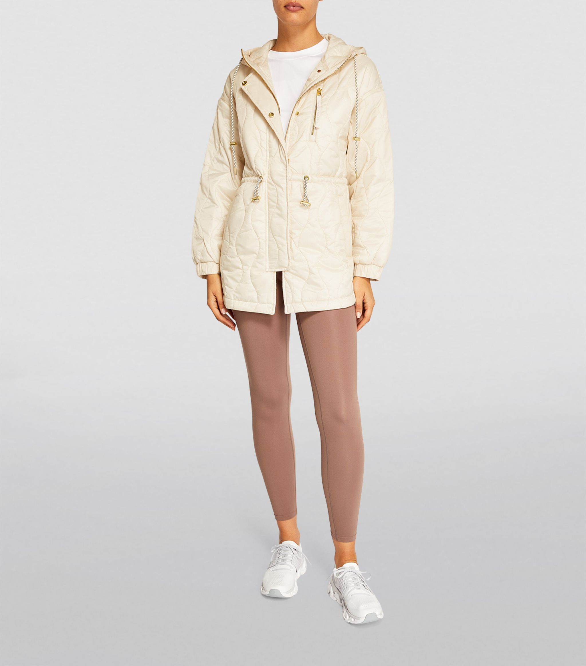 Longline Quilted Caitlin Jacket | Harrods