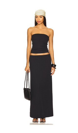 Free People x free-est Good Feels Tube Set In Black in Black. - size L | Revolve Clothing (Global)