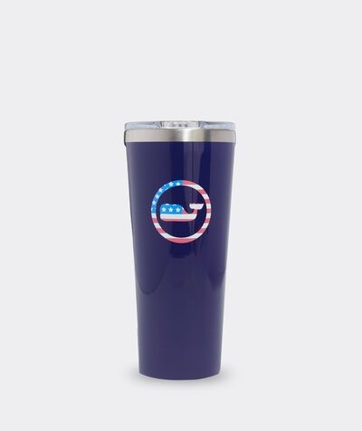 Americana Whale Dot Corkcicle Tumbler | vineyard vines