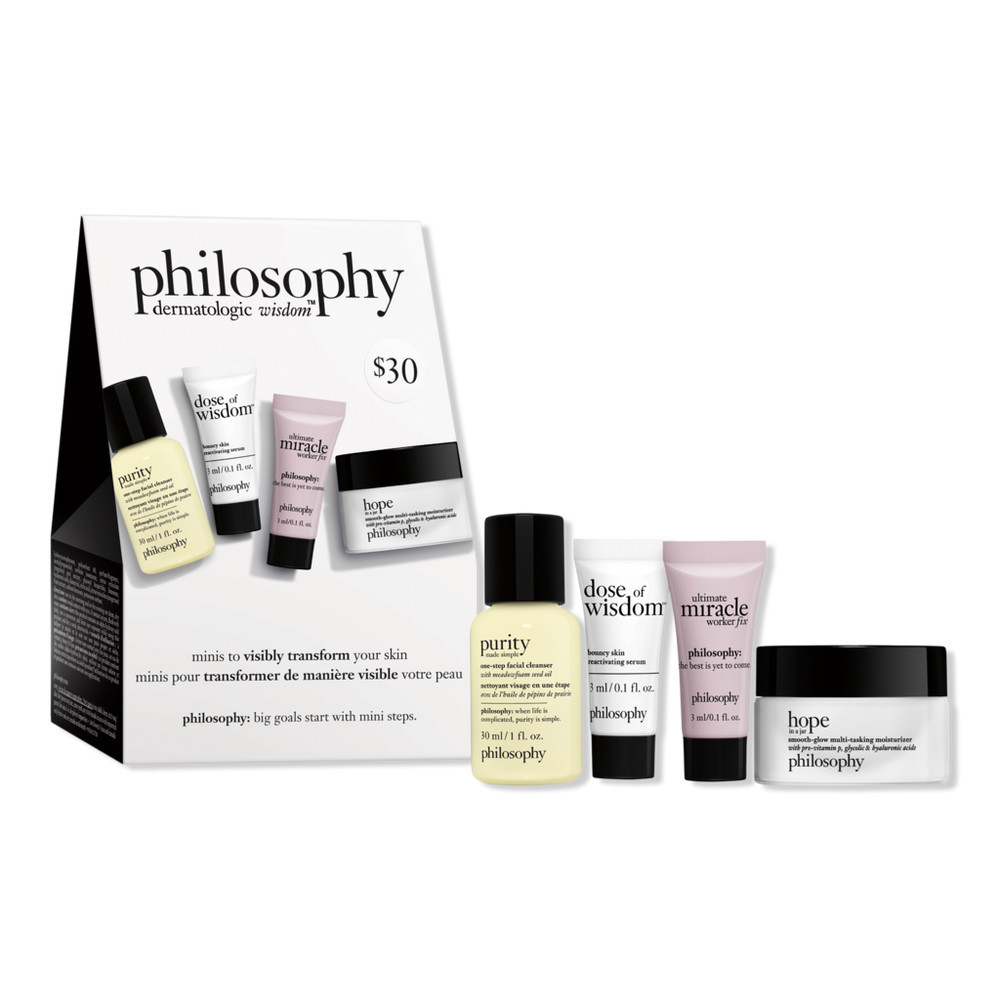 Philosophy Skincare Icons Minis To Visibly Transform Your Skin Set | Ulta
