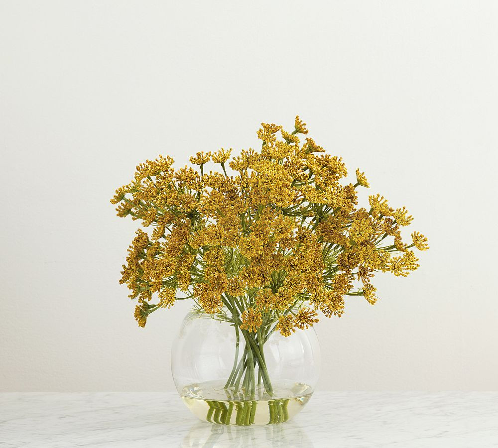 Faux Composed Queen Anne's Lace Arrangement | Pottery Barn (US)