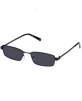 David Jones Le Specs Bizarro Rectangle Sunglasses in Black | David Jones (Australia & New Zealand)
