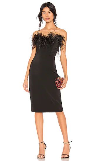 LPA Aurora Dress in Black. - size M (also in XL) | Revolve Clothing (Global)