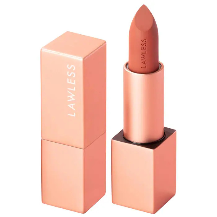 LAWLESSForget the Filler Lip-Plumping Line-Smoothing Satin Cream Lipstick | Sephora (US)