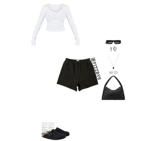 Black and white comfy outfit 

White long sleeve, long sleeved white crop top, long sleeve top, sweatshorts, black shorts, jogger shorts, lounge shorts, shorts, Birkenstocks clogs, black Birkenstocks clog outfits, black sunglasses, silver mejuri jewelry, black shoulder bag. summer clothes, summer outfits, outfit, style tip, fall transition outfits, Trendy outfit, 2023 outfit ideas, cute summer outfit. Lounge outfit, comfy outfit, casual outfit, black and white summer outfit.

#virtualstylist #outfitideas #outfitinspo #trendyoutfits # fashion #cuteoutfit #falloutfits  #fallfashion  #transitionaloutfits l#summerstyle #cutesummeroutfit #blackandwhiteoutfit  #sweatshorts #comfyoutfit # casualoutfit 


#LTKFind #LTKstyletip #LTKSeasonal