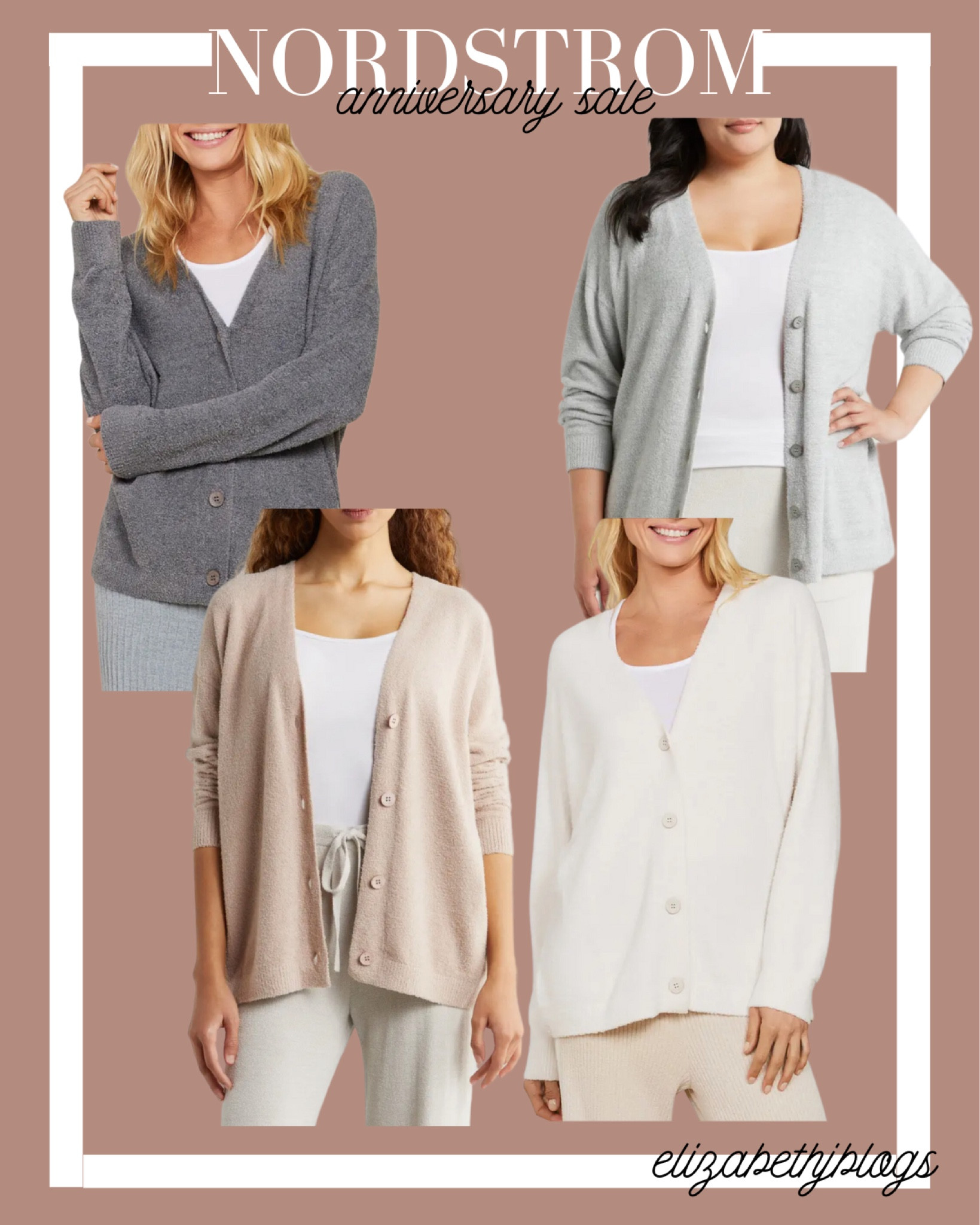 Barefoot dreams cozy cardigan