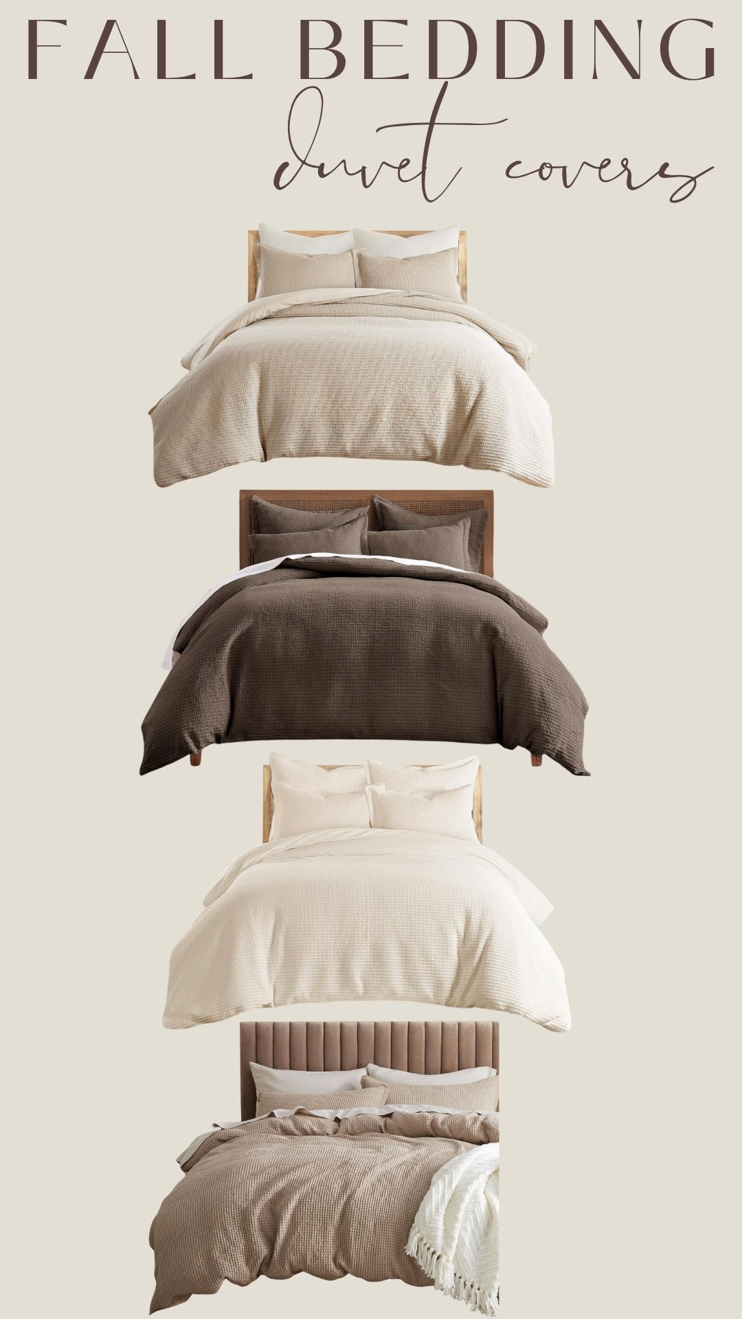 Fall duvet covers I am loving! 

Fall home finds - Fall bedding - Home essentials - Home refresh - Bedroom refresh 

#LTKHome #LTKStyleTip #LTKSeasonal