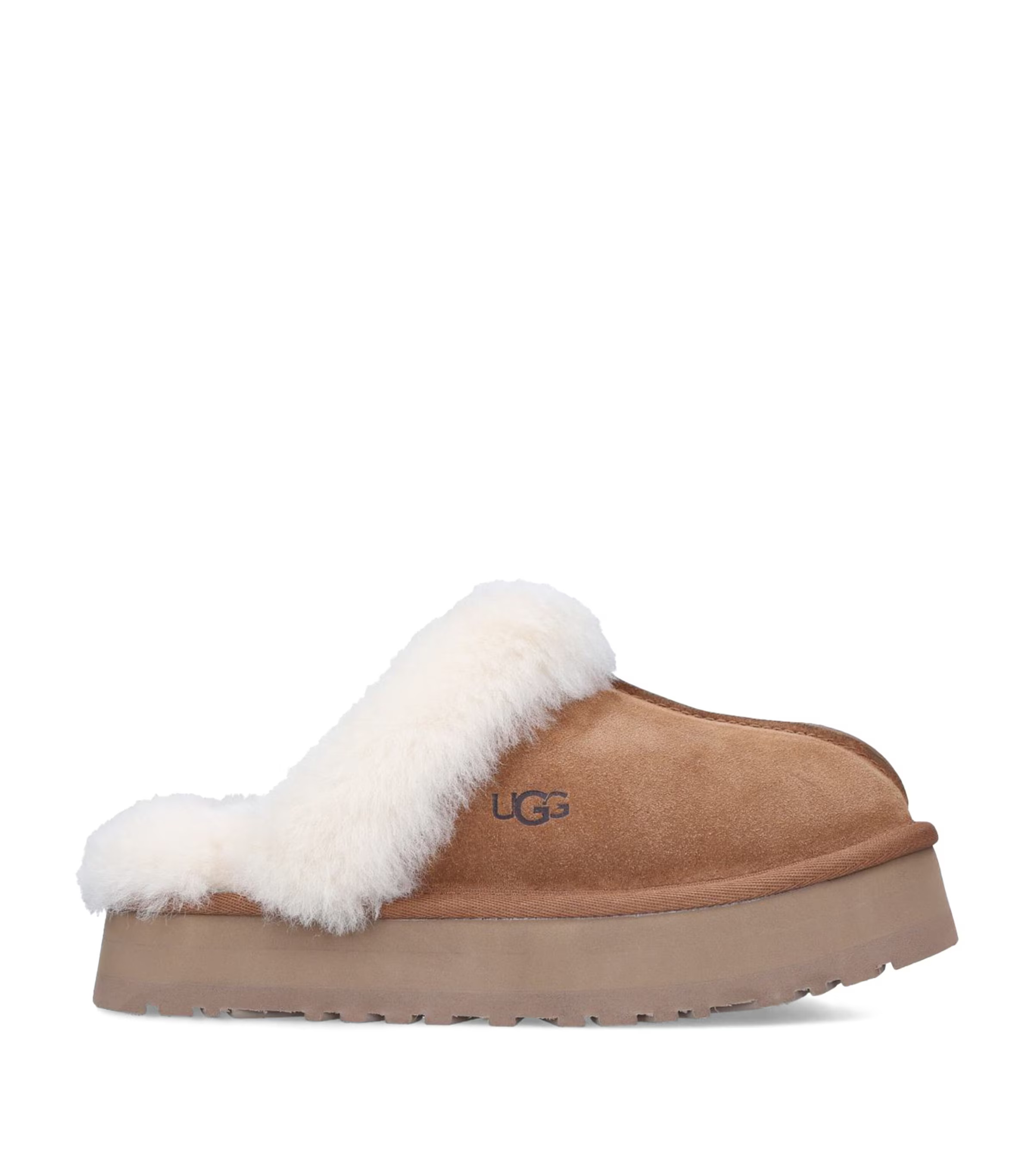 UGG Suede Platform Slippers | Harrods (US)