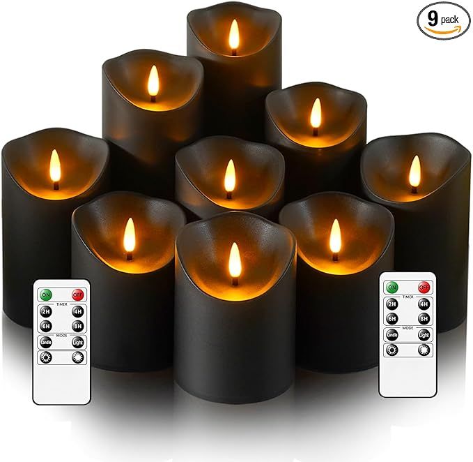 Flameless Candles, LED Candles,Plastics Realistic Candle，flameless Candles with Remote，Suitab... | Amazon (US)