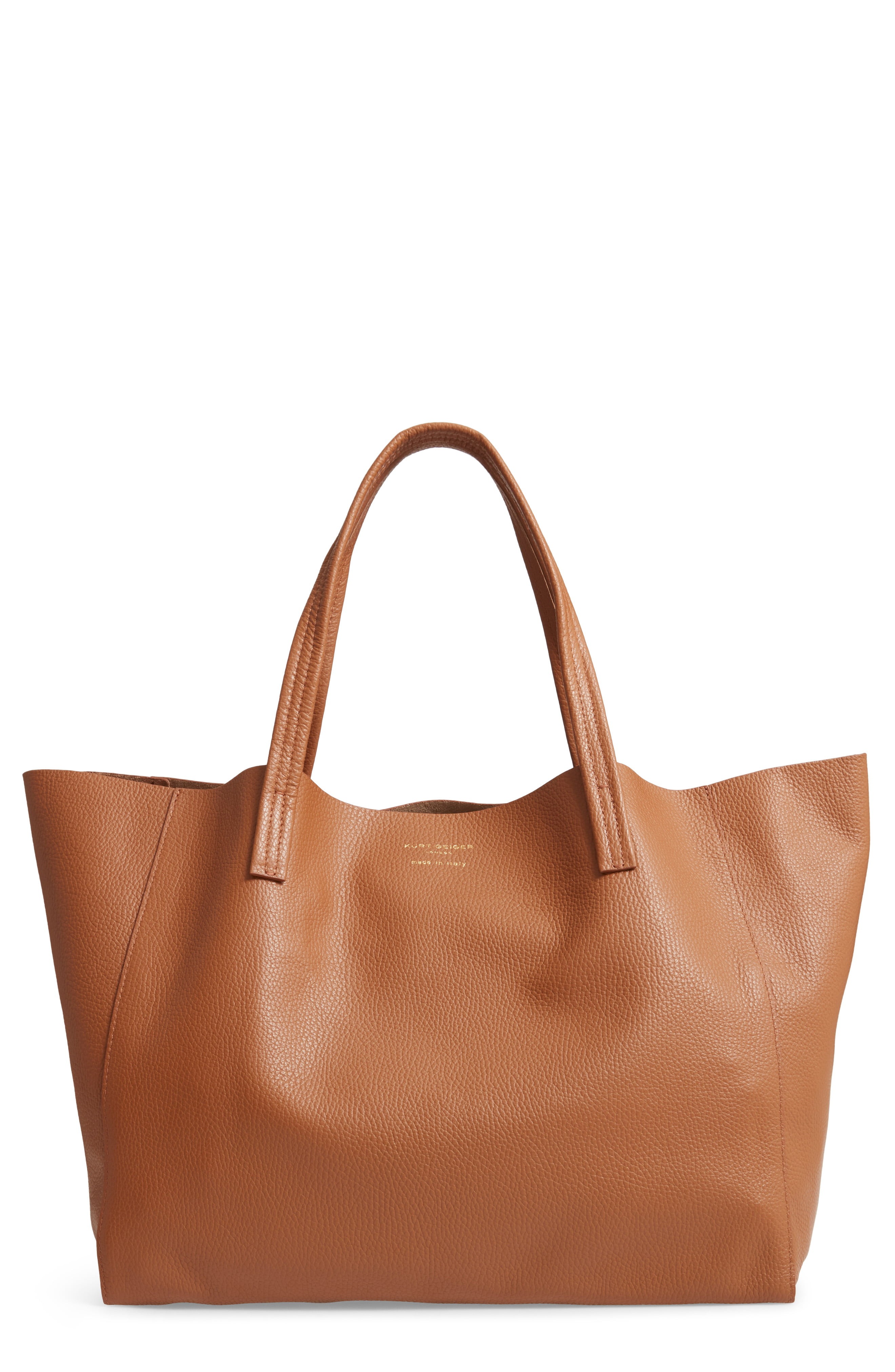 Violet Leather Tote | Nordstrom