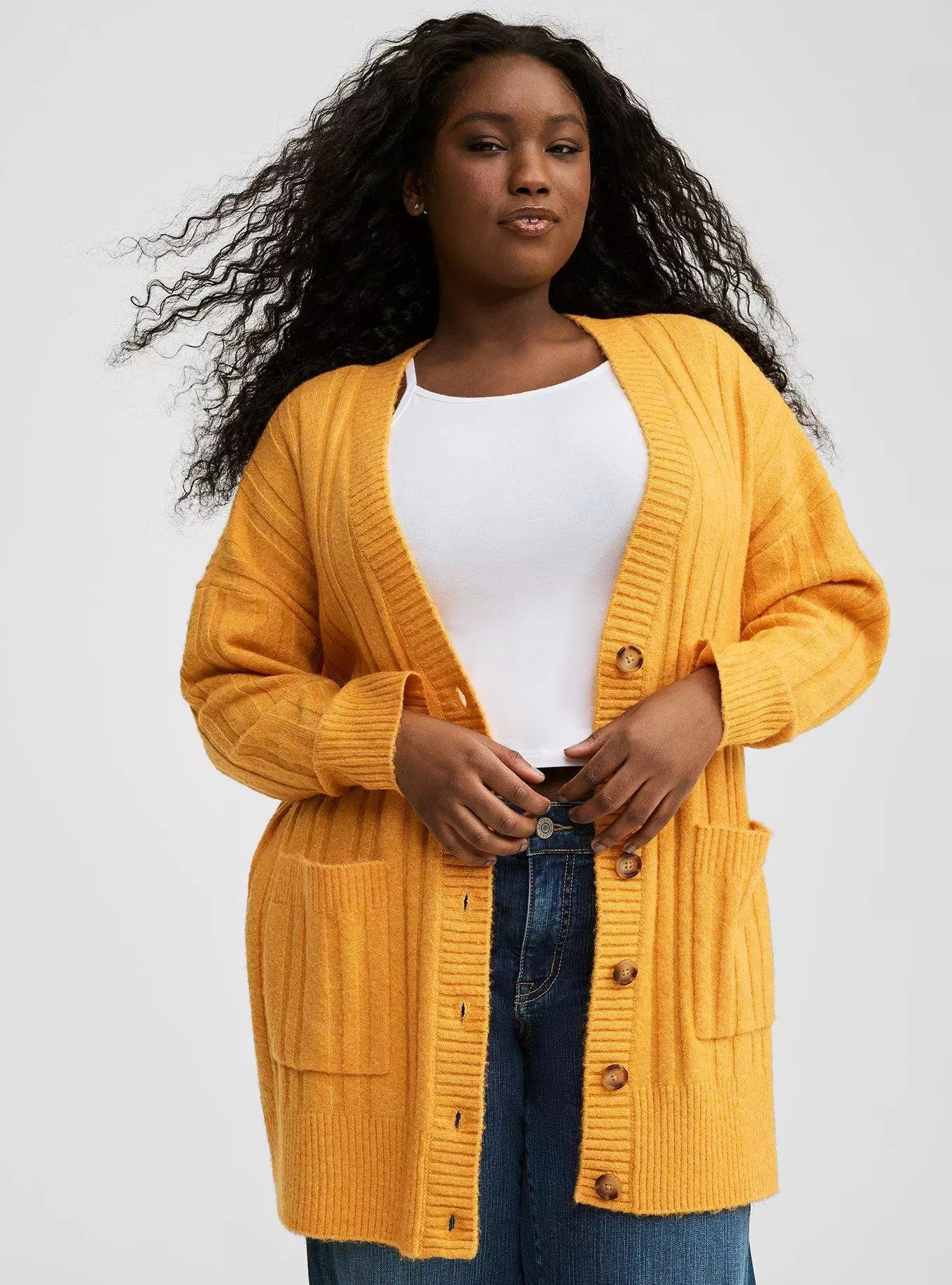 Boyfriend Cardigan Softest Sweater | Torrid (US & Canada)