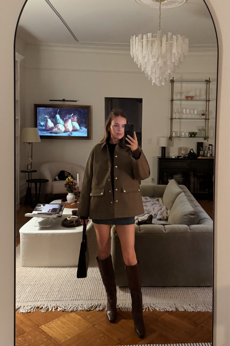 Absolutely loving utility jackets for fall! I splurged and got this one last week and i love it 