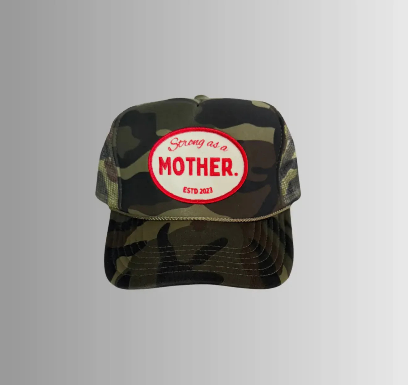 Mother Patch Trucker Hat Camouflage | The Collection TX 