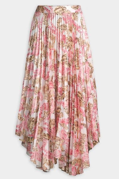 Floral Louise Skirt in Pink Sangria | Shop Olivia