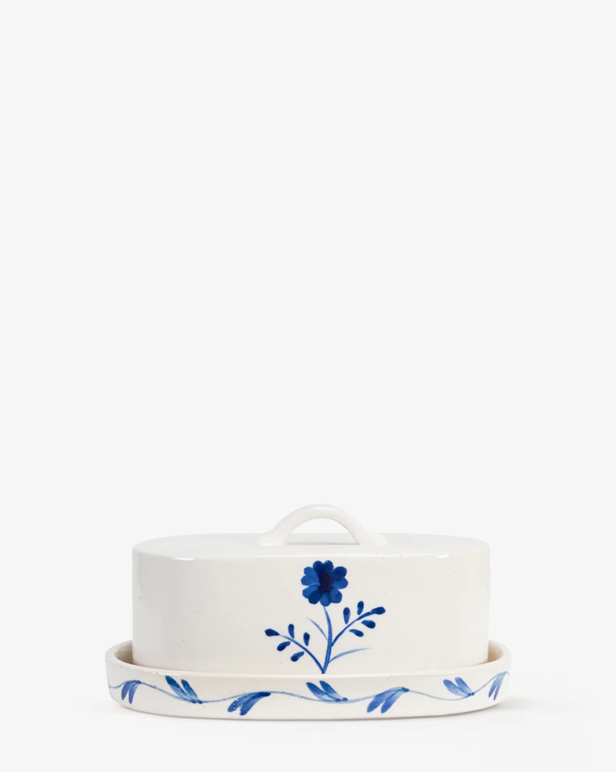 Mary Hand-Painted Butter Dish | McGee & Co. (US)