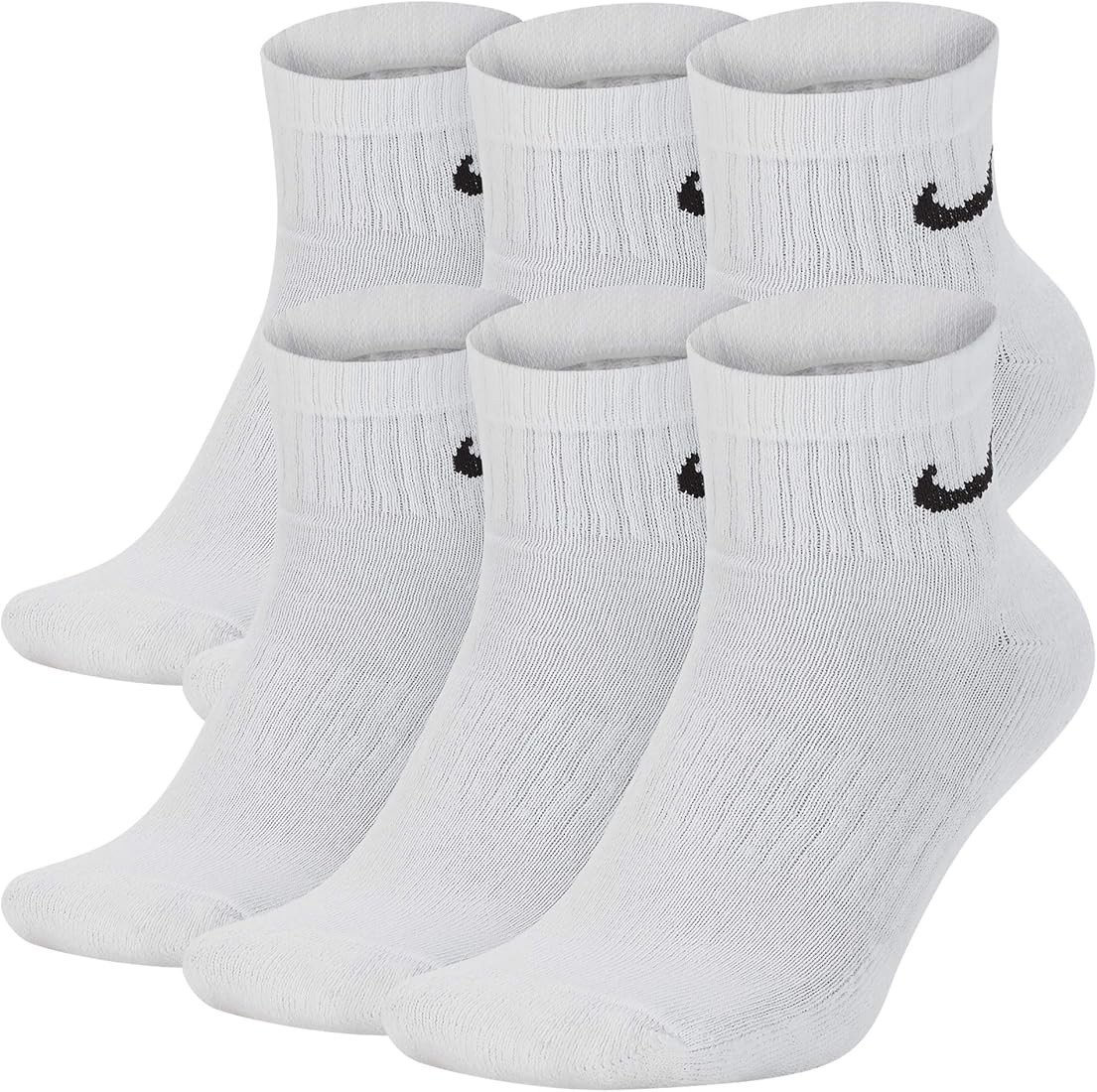 Nike Everyday Cushion Ankle Training Socks (6 Pair) | Amazon (US)